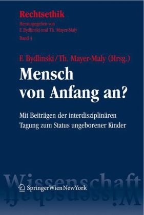 Stock image for Mensch Von Anfang An? for sale by Books Puddle