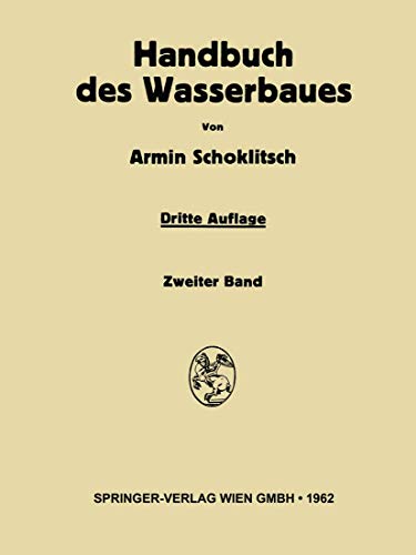9783211806159: Handbuch Des Wasserbaues