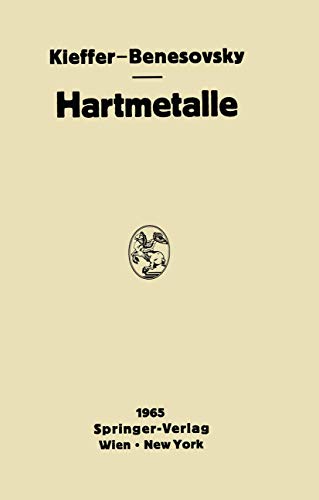 9783211807255: Hartmetalle