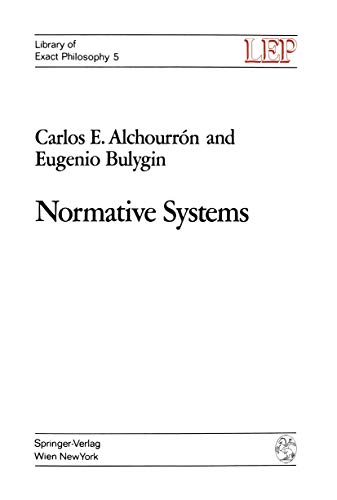 9783211810194: Normative Systems
