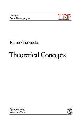 9783211811191: Theoretical Concepts (LEP Library of Exact Philosophy)