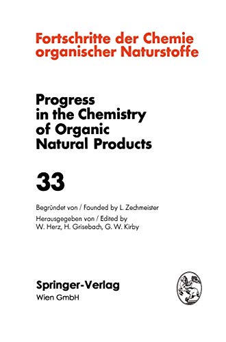 

Fortschritte der Chemie Organischer Naturstoffe / Progress in the Chemistry of Organic Natural Products [Hardcover ]