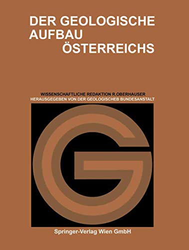 Stock image for Der Geologische Aufbau sterreichs. Hersg. von der Geologischen Bundesanstalt for sale by Bernhard Kiewel Rare Books