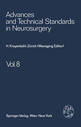 9783211816653: Advances and Technical Standards in Neurosurgery