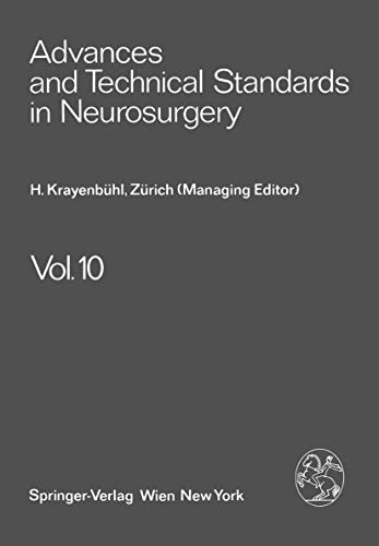Stock image for Advances and Technical Standards in Neurosurgery for sale by Doss-Haus Books