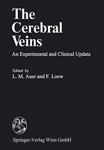 9783211817674: The Cerebral Veins: An Experimental and Clinical Update