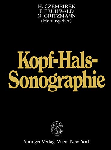 Stock image for Kopf-Hals-Sonographie (German Edition) for sale by Basi6 International