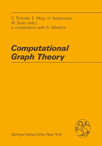 Stock image for Computational Graph Theory (Computing Supplementa, 7, Band 7) for sale by Ammareal