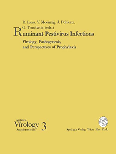 9783211822791: Ruminant Pestivirus Infections: Virology, Pathogenesis, and Perspectives of Prophylaxis (Archives of Virology. Supplementa, 3)