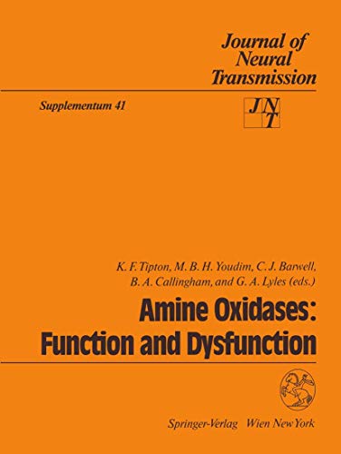 Stock image for Amine Oxidases: Function and Dysfunction for sale by Kennys Bookshop and Art Galleries Ltd.