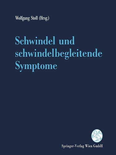 Imagen de archivo de Schwindel und schwindelbegleitende Symptome a la venta por Revaluation Books