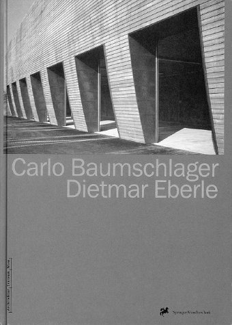 Carlo Baumschlager, Dietmar Eberle. Liesbeth Waechter-Böhm (Hg.). Mit einem Essay von Dietmar Steiner. [Übers. ins Engl.: Brainstorm . Architektur-Zentrum Wien] - Baumschlager, Carlo, Dietmar Eberle und Liesbeth [Hrsg.] Waechter-Böhm