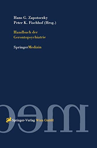 9783211828335: Handbuch Der Gerontopsychiatrie