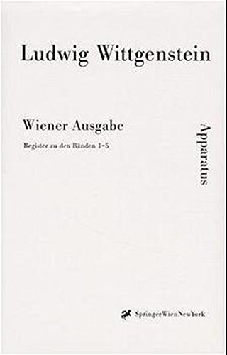 Wiener Ausgabe. Register zu den Bänden 1 - 5.