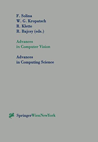 Imagen de archivo de Advances in Computer Vision (Advances in Computing Science) a la venta por Zubal-Books, Since 1961