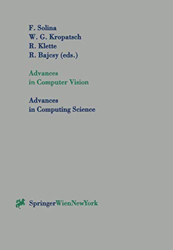 Stock image for Advances in Computer Vision (Advances in Computing Science) for sale by Zubal-Books, Since 1961