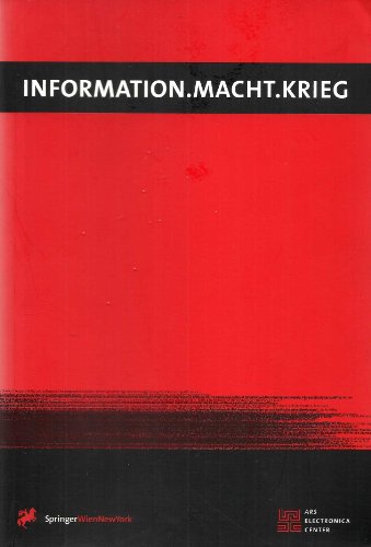 9783211831922: information.macht.krieg (German Edition)