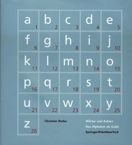 Imagen de archivo de Wrter und Zahlen. Das Alphabet als Code (German Edition) a la venta por Alplaus Books