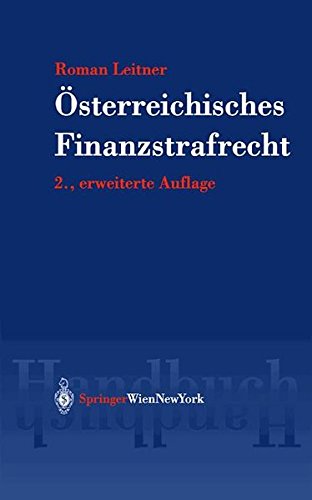 Stock image for ?sterreichisches Finanzstrafrecht for sale by Books Puddle