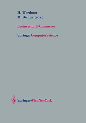 Stock image for Lectures in E-Commerce for sale by Books Puddle