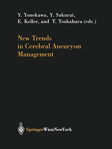 Stock image for New Trends in Cerebral Aneurysm Management for sale by Better World Books