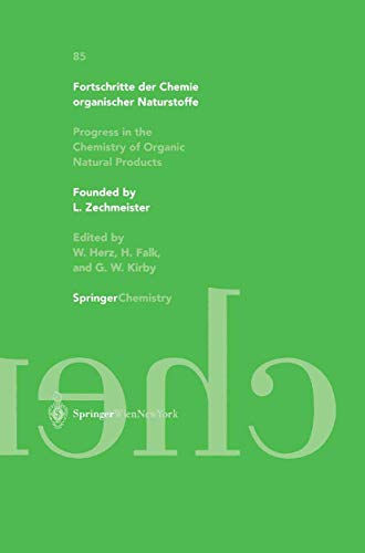 9783211837832: Fortschritte der Chemie organischer Naturstoffe / Progress in the Chemistry of Organic Natural Products 85