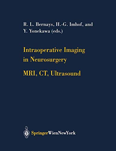 9783211838358: Intraoperative Imaging in Neurosurgery: Mri, Ct, Ultrasound