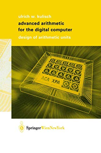 9783211838709: Advanced Arithmetic for the Digital Computer