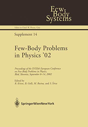 Imagen de archivo de Few-body Problems In Physics `*02 a la venta por Basi6 International