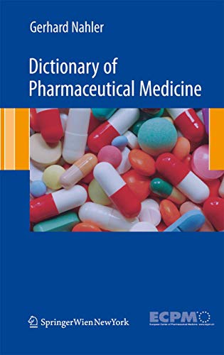 9783211898352: Dictionary of Pharmaceutical Medicine