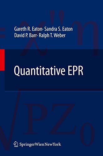 Stock image for Quantitative EPR for sale by Kennys Bookshop and Art Galleries Ltd.