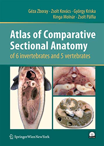 9783211997628: Atlas of Comparative Sectional Anatomy of 6 invertebrates and 5 vertebrates