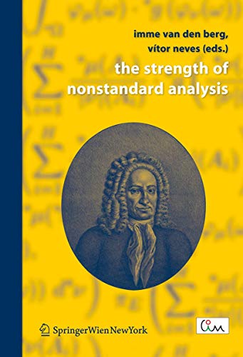 9783211998922: The Strength of Nonstandard Analysis