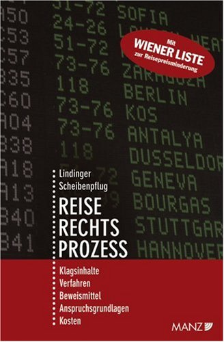 9783214036683: Der Reiserechtsprozess (sterreichisches Recht)