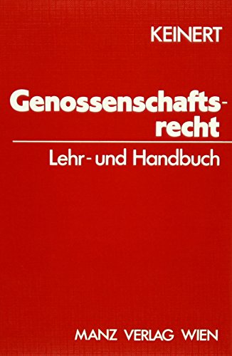 Imagen de archivo de sterreichisches Genossenschaftsrecht. Lehr- und Handbuch a la venta por medimops