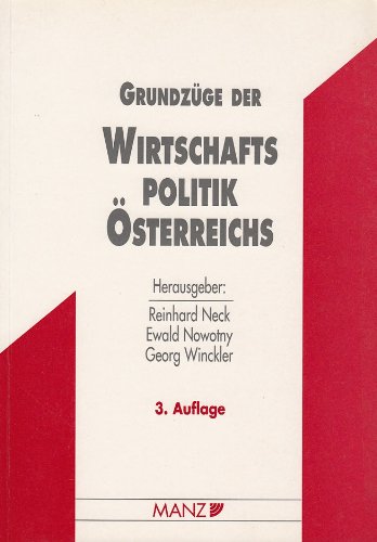 Beispielbild fr Grundzge der Wirtschaftspolitik sterreichs zum Verkauf von medimops