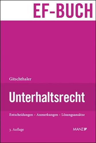 Stock image for Unterhaltsrecht for sale by Corner of a Foreign Field
