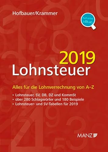 9783214080686: Lohnsteuer 2019 (f. sterreich)