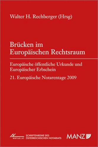 9783214089399: Brucken im Europaischen Rechtsraum