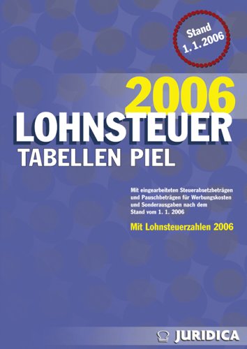 9783214131029: Lohnsteuertabelle 2006 (f. sterreich)
