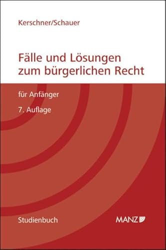 Stock image for Flle und Lsungen zum brgerlichen Recht fr Anfnger for sale by medimops