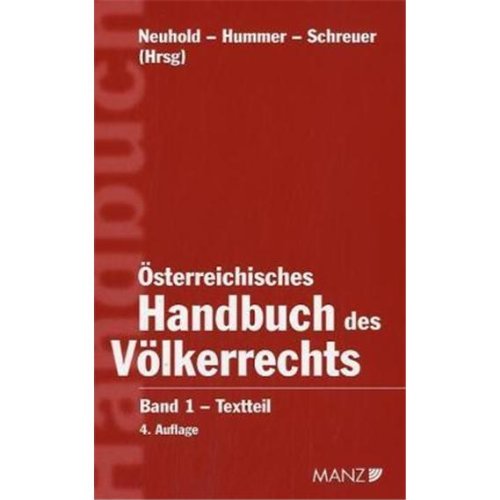 Stock image for sterreichisches Handbuch des Vlkerrechts, 2 Bde. for sale by medimops
