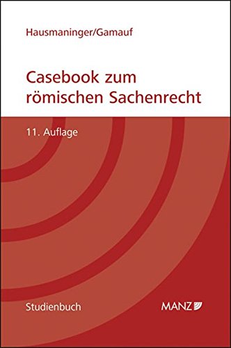 Stock image for Casebook zum rmischen Sachenrecht for sale by medimops
