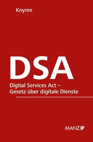 9783214255541: DSA - Digital Services Act