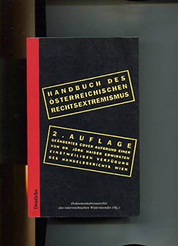 9783216300539: Handbuch des sterreichischen Rechtsextremismus