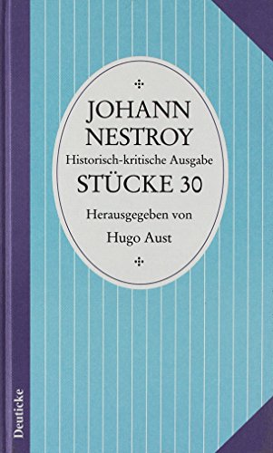 9783216303486: Smtliche Werke: Band 30: Stcke