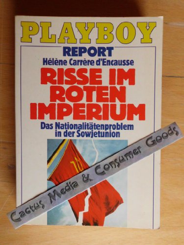 Beispielbild fr Risse im roten Imperium. Das Nationalittenproblem in der Sowjetunion zum Verkauf von medimops