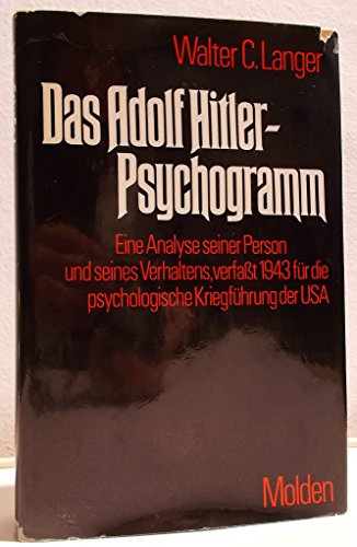 Imagen de archivo de Das Adolf - Hitler - Psychogramm a la venta por medimops