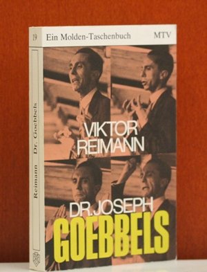 Beispielbild fr Dr. Joseph Goebbels zum Verkauf von Versandantiquariat Felix Mcke