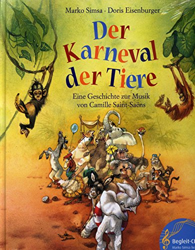 9783219110159: Der Karneval der Tiere. Mit CD